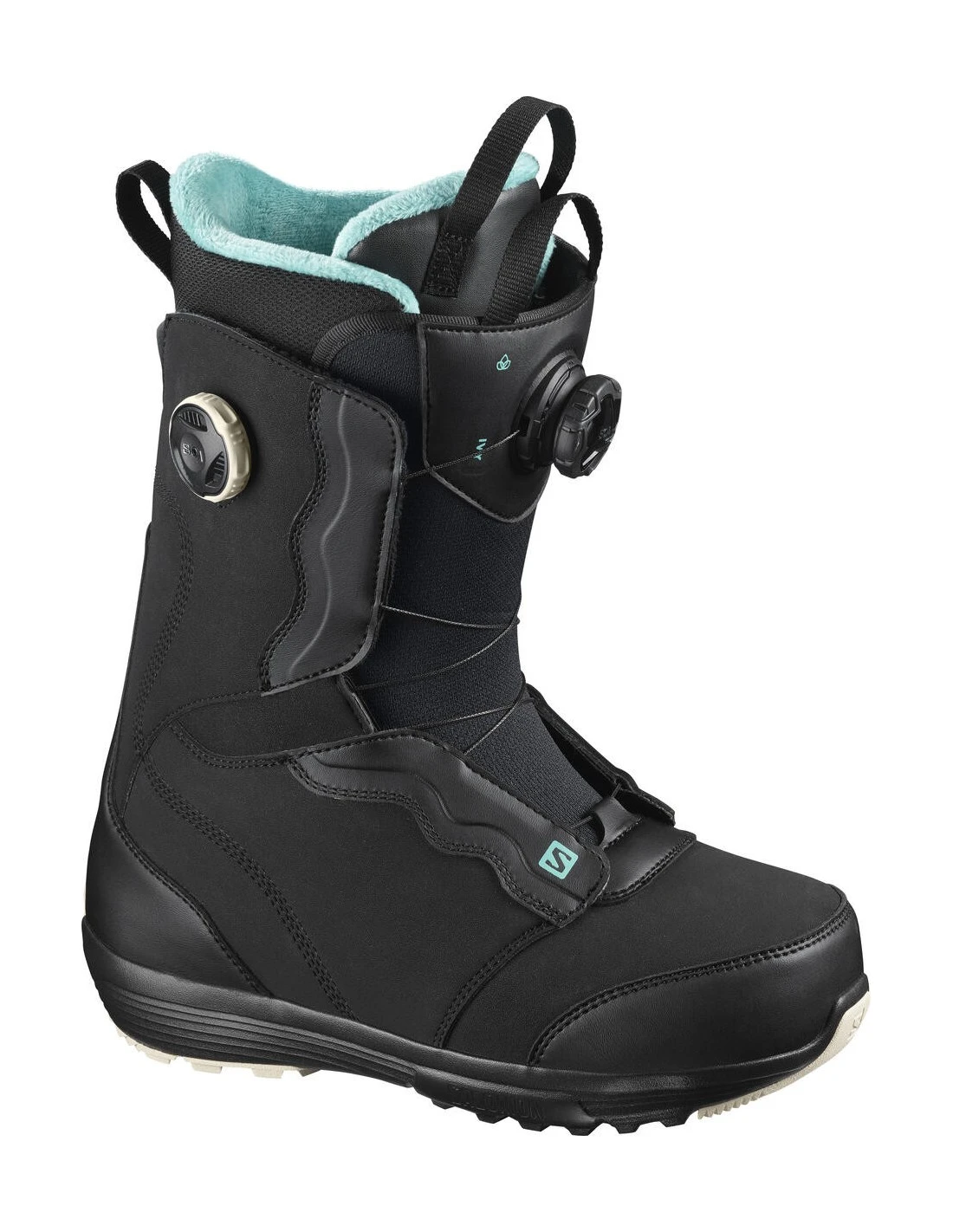 Boots De Snowboard Salomon Ivy Boa Black 3 Boots De Snowboard Salomon Ivy Boa Black