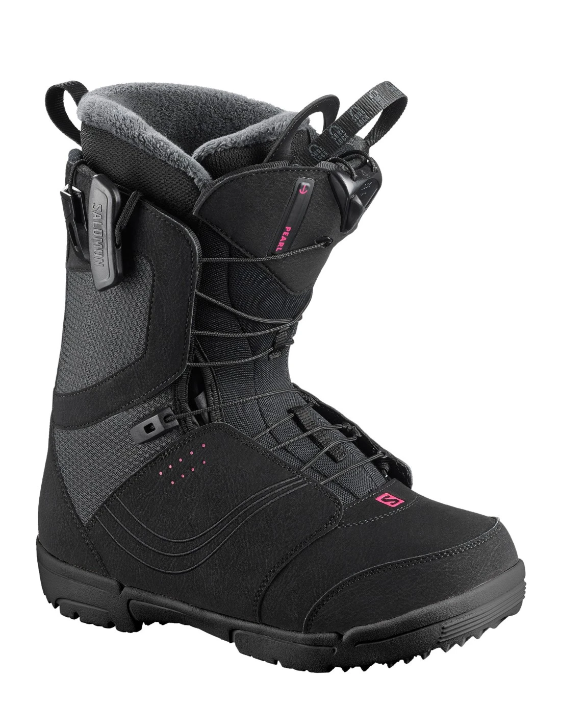 Boots De Snowboard Salomon Pearl Black 4 Boots De Snowboard Salomon Pearl Black – Image 2