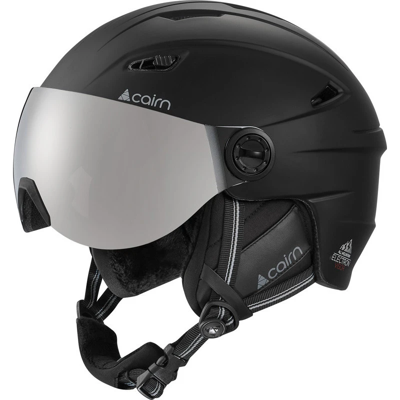 Casque De Ski Cairn Electron Visor Mat Black 3 Casque De Ski Cairn Electron Visor Mat Black