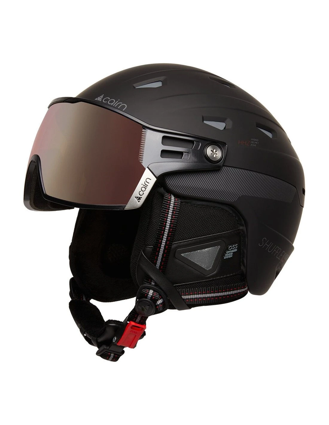 Casque De Ski Cairn Shuffle S-Visor Photochromic Black