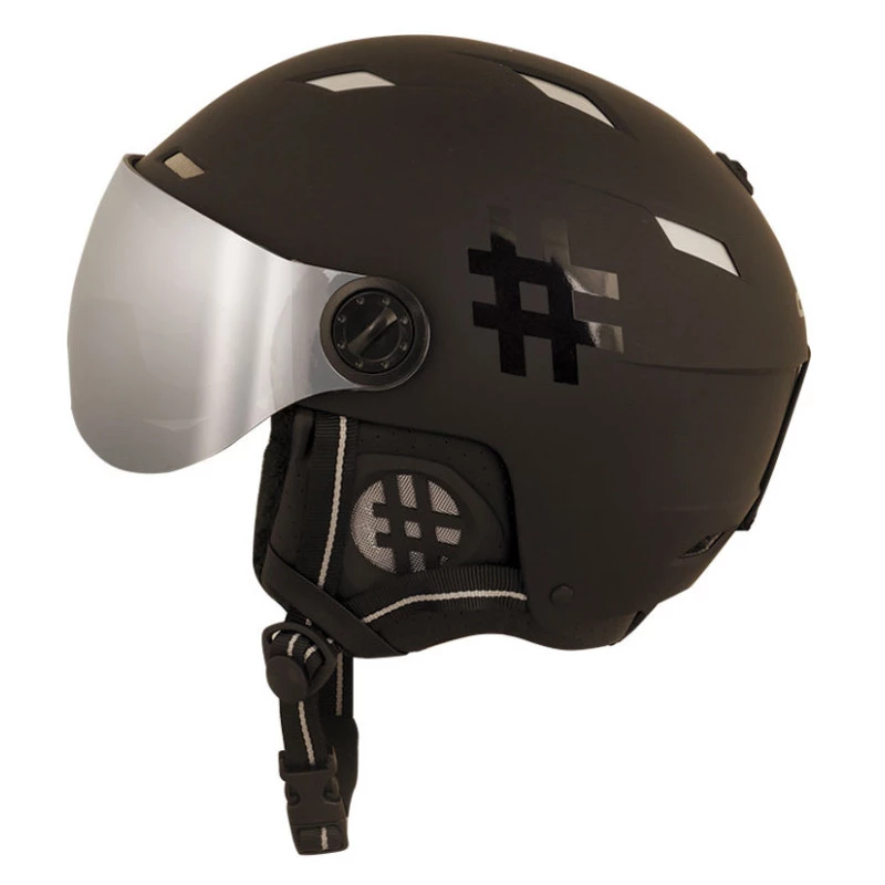 Casque De Ski Diezz Jozz 2 Visiere Black Silver 3 Casque De Ski Diezz Jozz 2 Visiere Black Silver