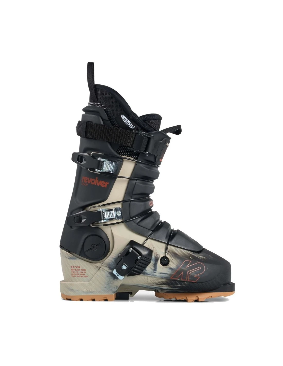Chaussures De Ski K2 Revolver Team Beige / Swirl 2023 4 Chaussures De Ski K2 Revolver Team Beige / Swirl 2023 – Image 2