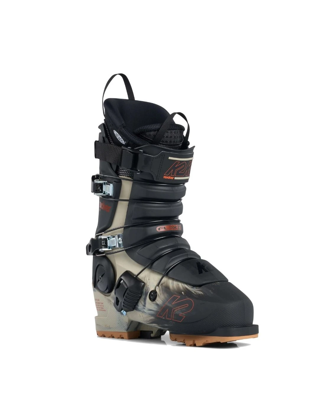 Chaussures De Ski K2 Revolver Team Beige / Swirl 2023 3 Chaussures De Ski K2 Revolver Team Beige / Swirl 2023