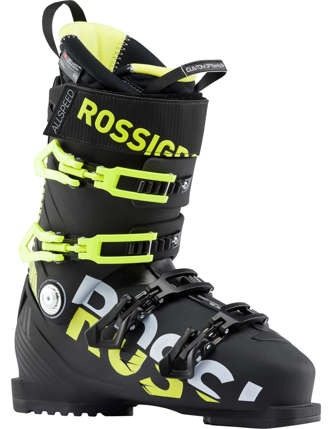 Chaussures De Ski Rossignol Allspeed Pro 110 Black / Green 3 Chaussures De Ski Rossignol Allspeed Pro 110 Black / Green