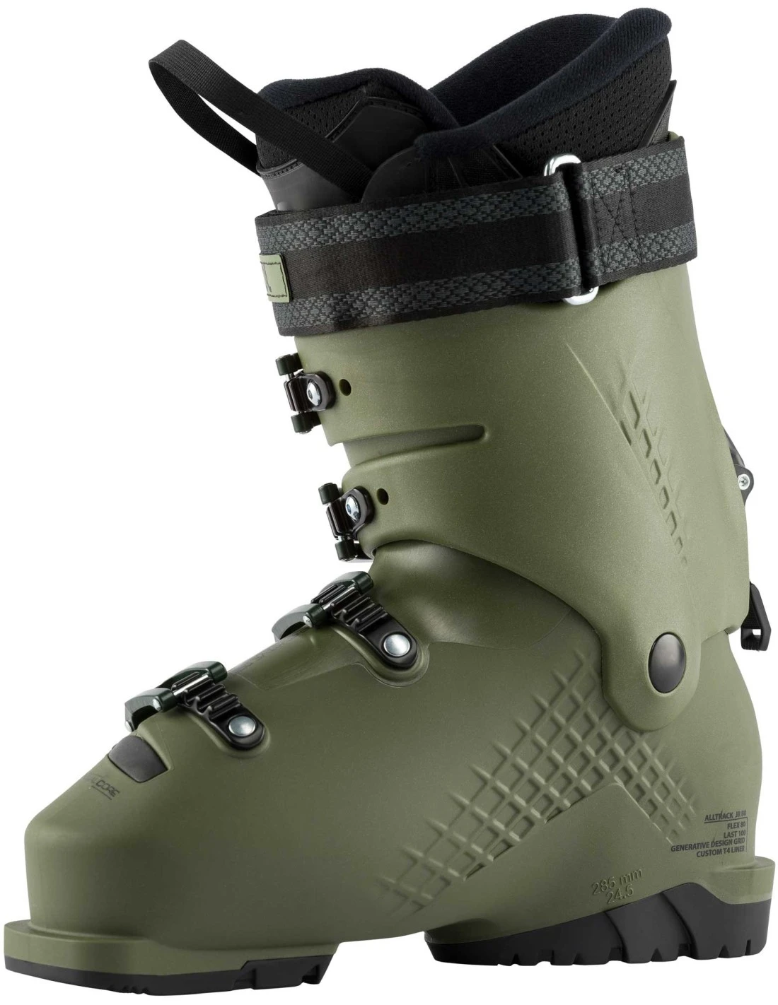 Chaussures De Ski Rossignol Alltrack Jr 80 Khaki Green 4 Chaussures De Ski Rossignol Alltrack Jr 80 Khaki Green – Image 2