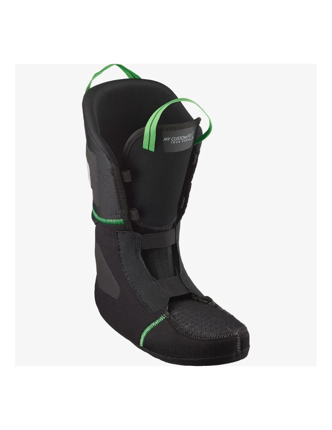 Chaussures De Ski Salomon Alp Mtn Summit Pure Black / Neon Green 6 Chaussures De Ski Salomon Alp Mtn Summit Pure Black / Neon Green – Image 4