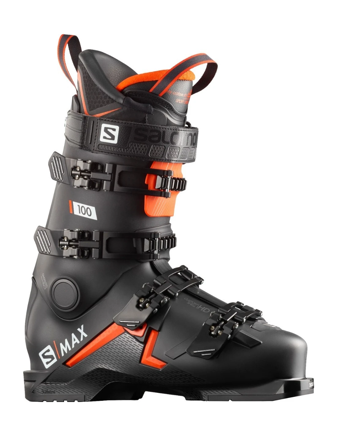 Chaussures De Ski Salomon S/max 100 Black / Orange 3 Chaussures De Ski Salomon S/max 100 Black / Orange