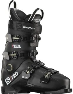 Chaussures De Ski Salomon S/Pro 100 Black/Belluga/Red