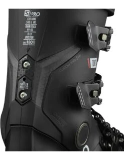 Chaussures De Ski Salomon S/Pro 100 Black/Belluga/Red -Ski Rabais Magasin chaussures de ski salomon spro 100 blackbellugared 4