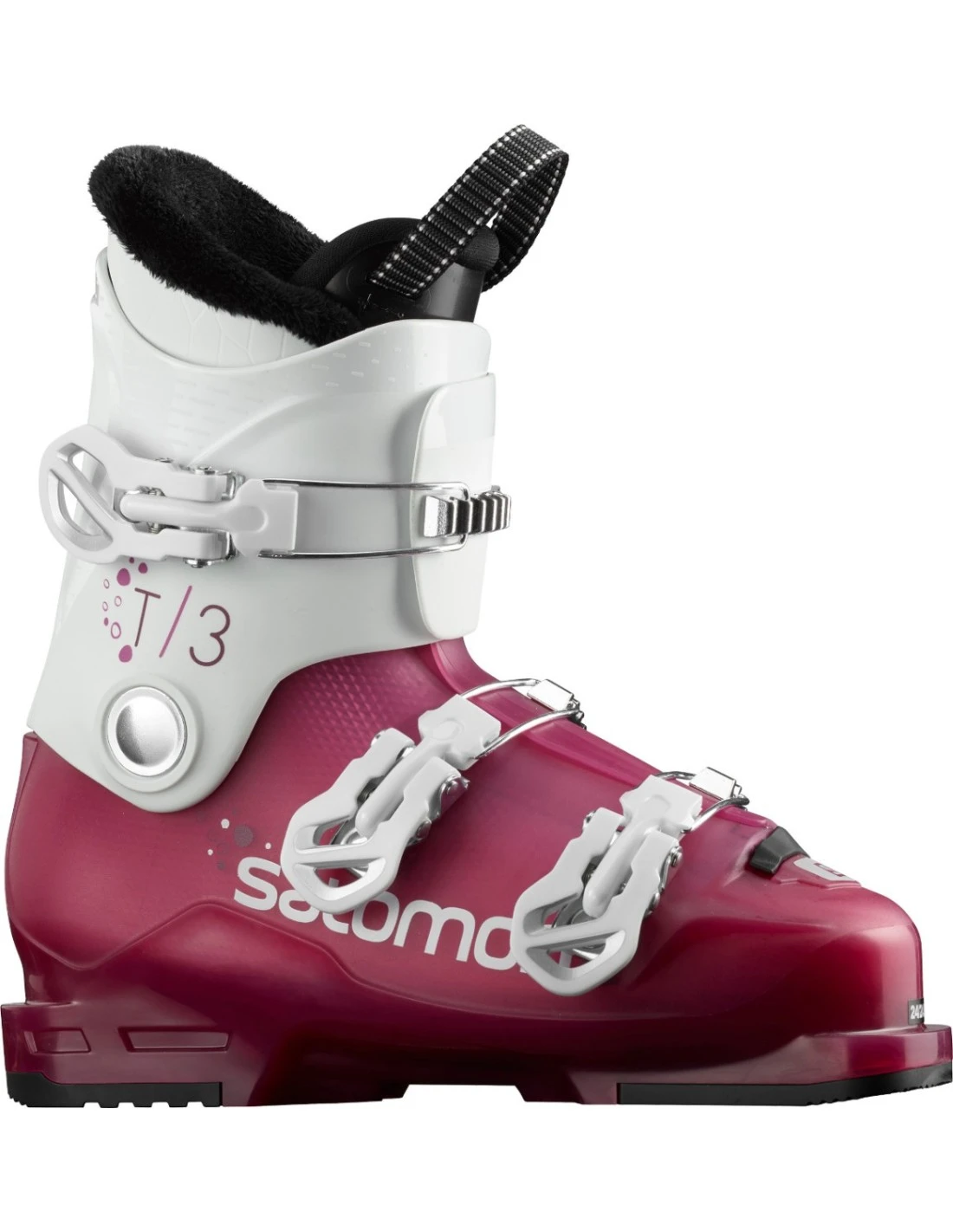 Chaussures De Ski Salomon T3 Rt Girly Pink / White 3 Chaussures De Ski Salomon T3 Rt Girly Pink / White