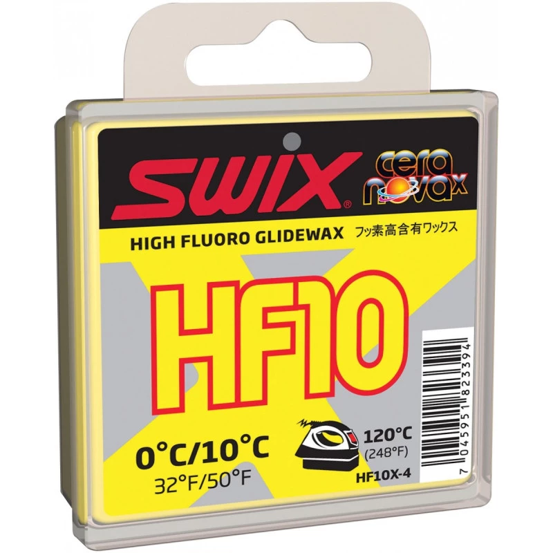 Fart Fluoré Swix Hf10x 40g Jaune 3 Fart Fluoré Swix Hf10x 40g Jaune