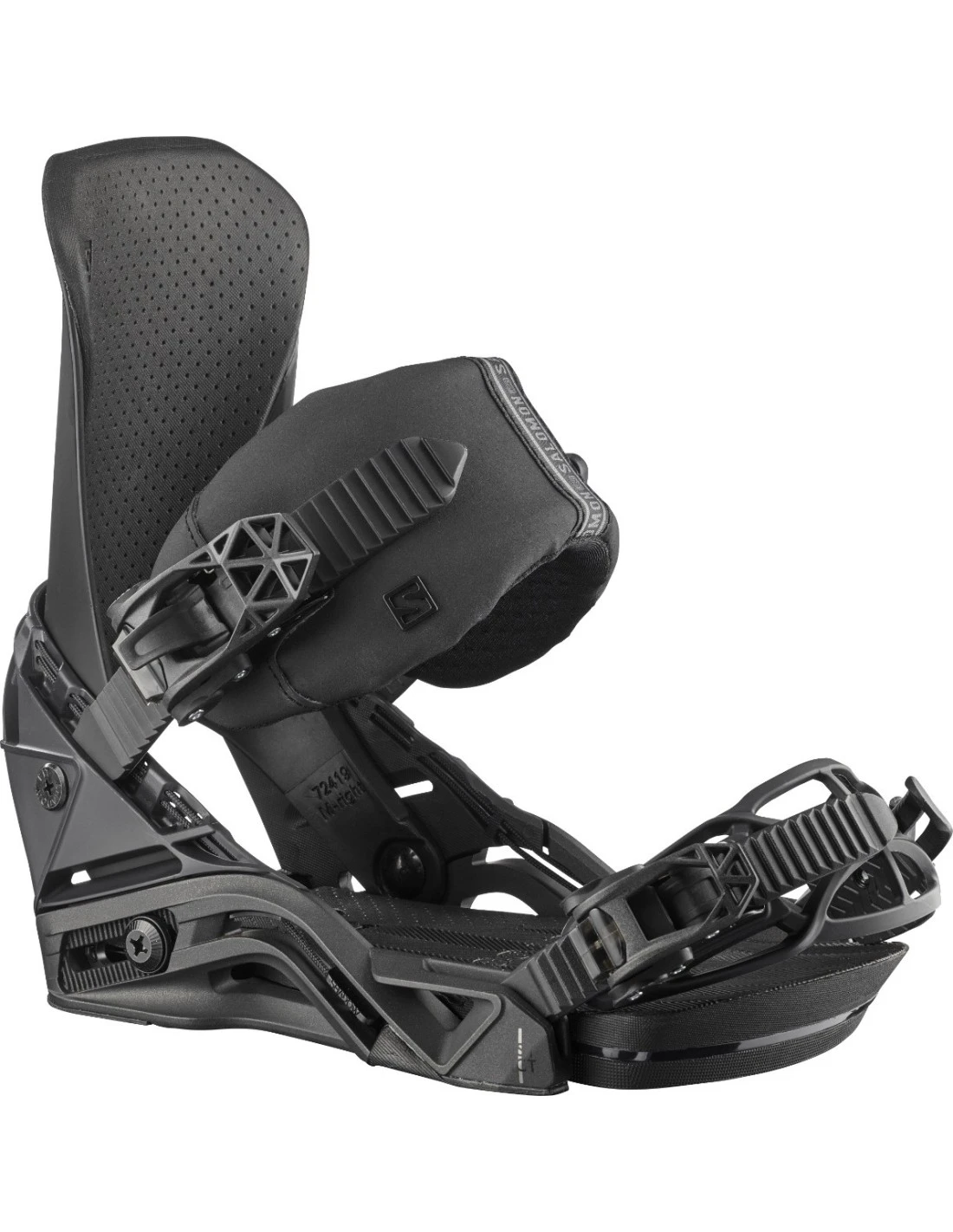 Fixation De Snowboard Salomon District Black 3 Fixation De Snowboard Salomon District Black