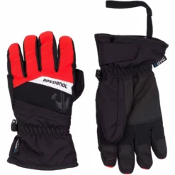 Gants De Ski Junior Rossignol Jr Tech Impr G Crimson