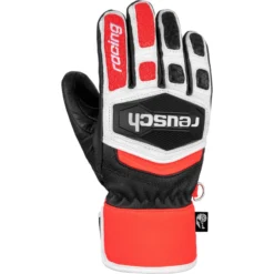 Gants De Ski Junior Reusch Worldcup Warrior GS Jr Black / Red