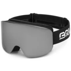 Masque De Ski Briko Borealis Magnetic 2 Lenses Matt Black