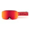 Masque De Ski Briko Borealis Magnetic 2 Lenses Orange Flame