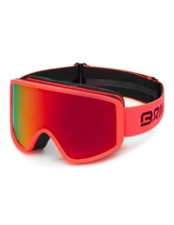 Masque De Ski Briko Homer Orange Fluo