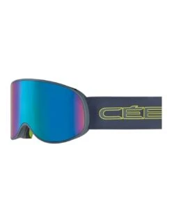 Masque De Ski Cébé Attraction Ciment Lime Matte Brown