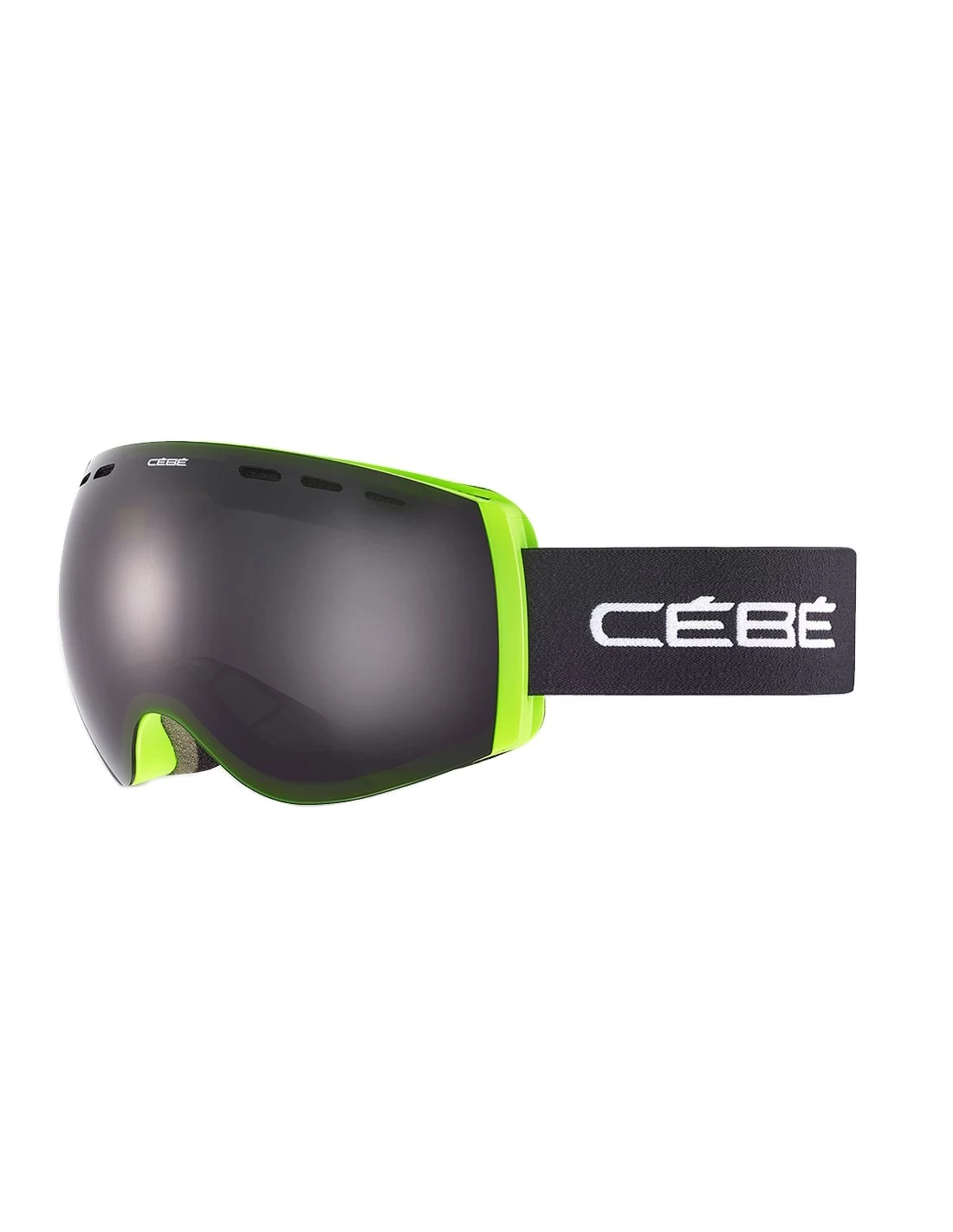 Masque De Ski Cébé Cloud Acid Lime Matte / Grey Ultra Black 4 Masque De Ski Cébé Cloud Acid Lime Matte / Grey Ultra Black – Image 2