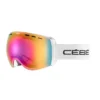 Masque De Ski Cébé Cloud White Matte / Rose Flash Pink -Ski Rabais Magasin masque de ski cebe cloud white matte rose flash pink