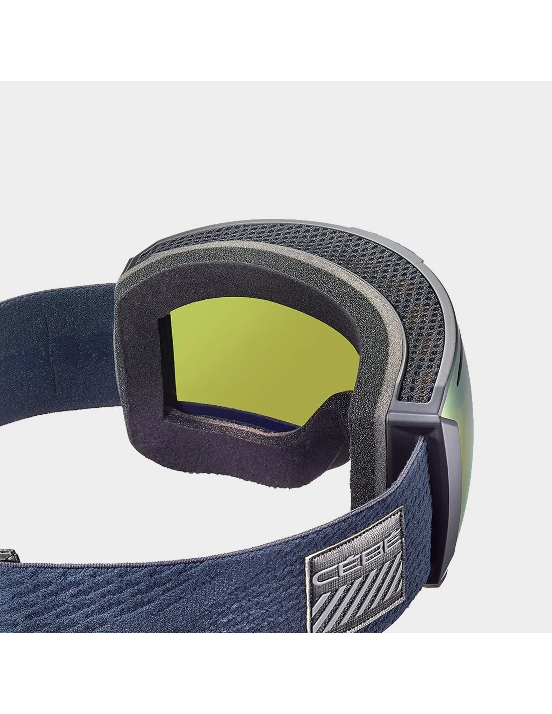 Masque De Ski Cébé Horizon Black Matte / Amber Flash Red 4 Masque De Ski Cébé Horizon Black Matte / Amber Flash Red – Image 2