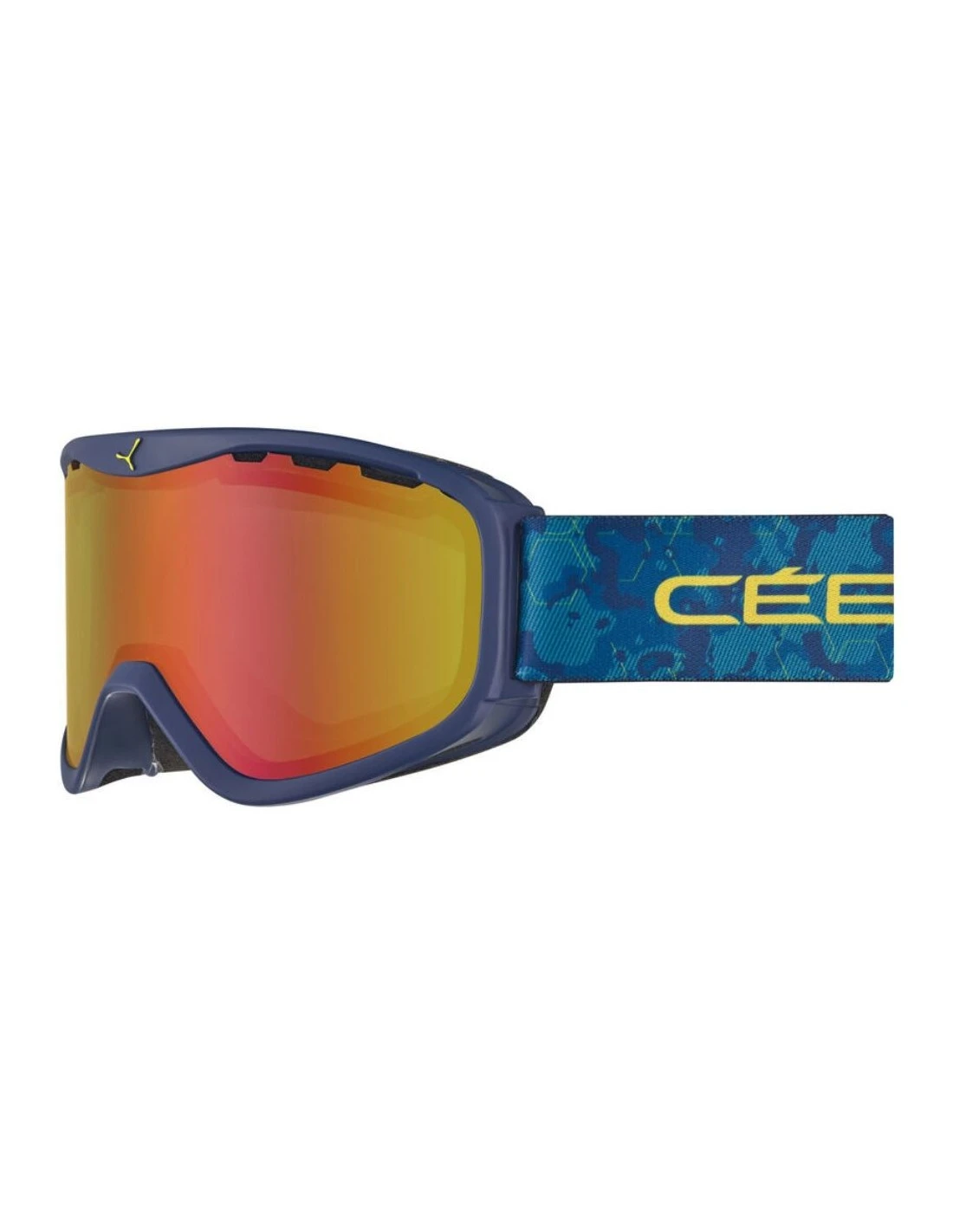 Masque De Ski Cébé Ridge OTG Dark Blue Camo / PC Vario Amber 3 Masque De Ski Cébé Ridge OTG Dark Blue Camo / PC Vario Amber