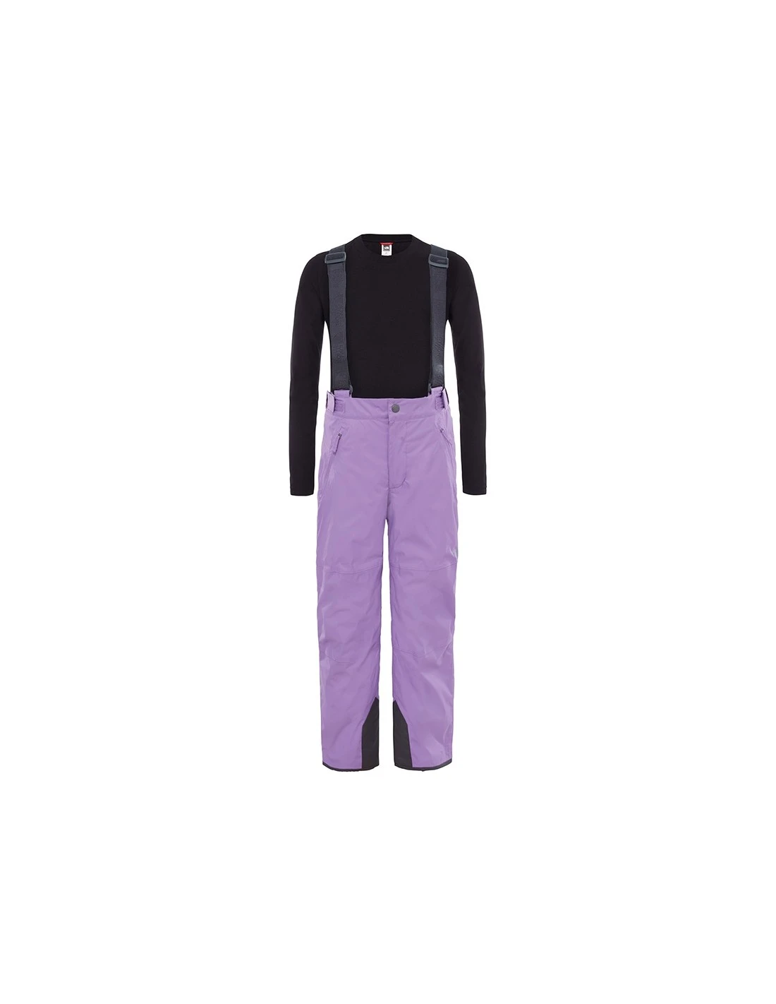 Pantalon De Ski Enfant The North Face Snowquest Suspender Bellflower Purple 3 Pantalon De Ski Enfant The North Face Snowquest Suspender Bellflower Purple