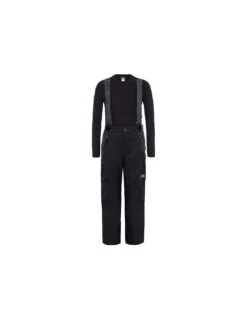 Pantalon De Ski Enfant The North Face Snowquest Suspender Black