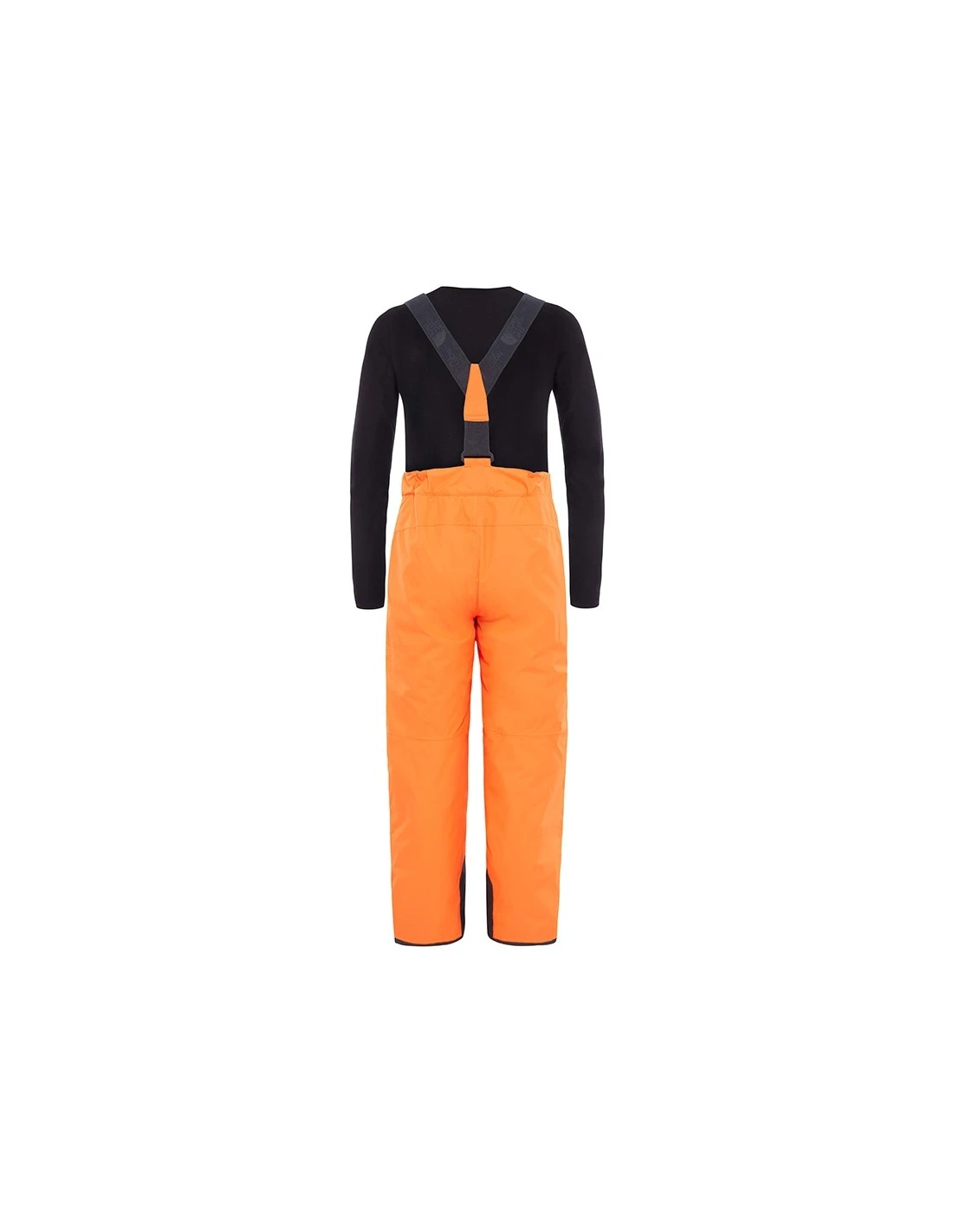 Pantalon De Ski Enfant The North Face Snowquest Suspender Orange 4 Pantalon De Ski Enfant The North Face Snowquest Suspender Orange – Image 2