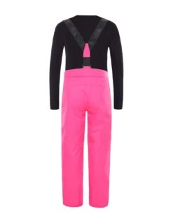 Pantalon De Ski Enfant The North Face Snowquest Suspender Pink