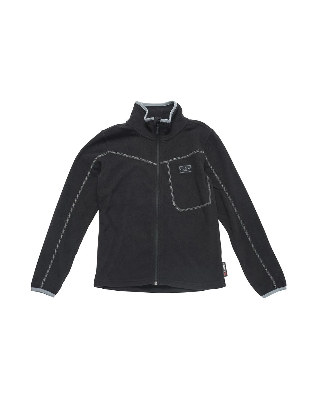 Polaire Rip Curl Jr Micro Fleece Fullzip Jet Black 3 Polaire Rip Curl Jr Micro Fleece Fullzip Jet Black
