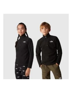 Polaire The North Face Teen Glacier 1/4 Zip Tnf Black -Ski Rabais Magasin polaire the north face teen glacier 14 zip tnf black 2