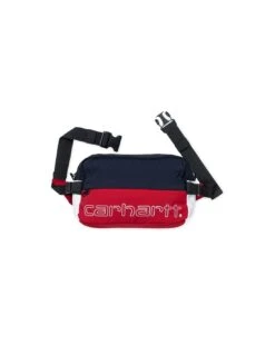 Sac Carhartt Terrace Hip Bag Cardinal / Dark Navy / White