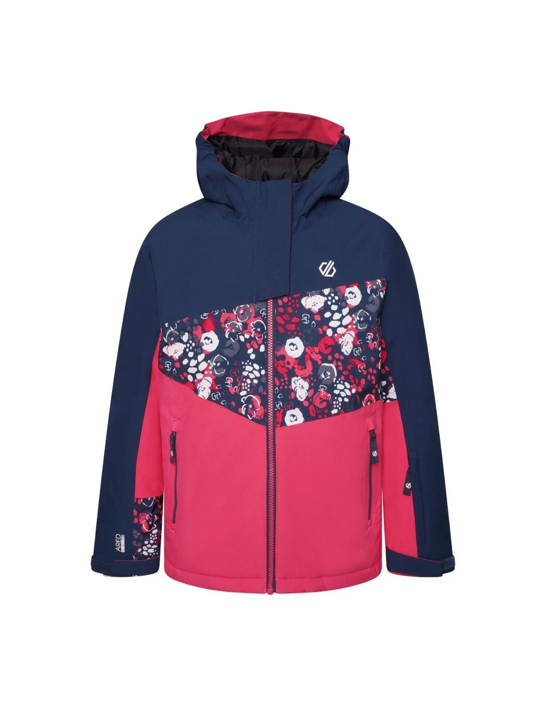 Dare 2b Veste De Ski Jr Humour II Jacket Moonlight Denim / Rose / Print 3 Dare 2b Veste De Ski Jr Humour II Jacket Moonlight Denim / Rose / Print